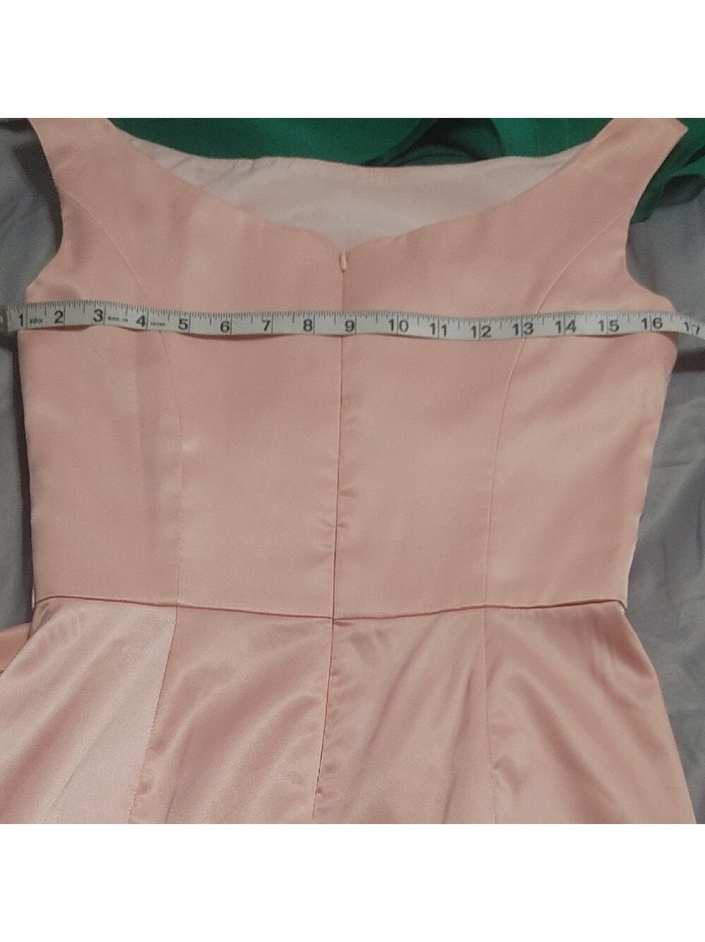 Pink Asymmetrical Ruched Sheath Dress - Picture 7 of 10